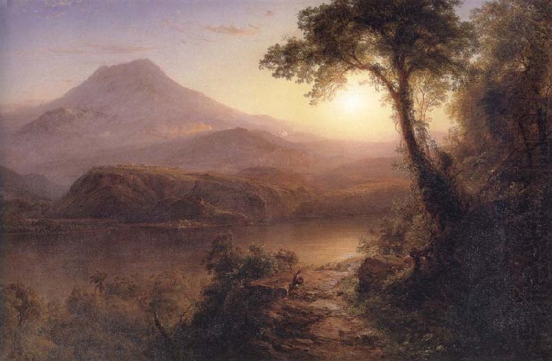 Tropical Scenery, Frederic Edwin Church